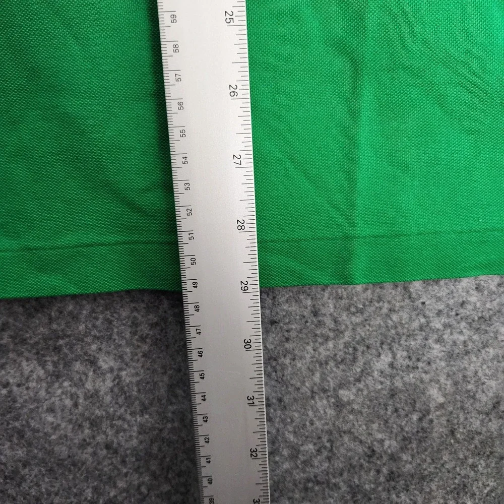 Polo Golf Ralph Lauren‎ Shirt Men M Green 100 Pima Cotton Short Sleeve Pullover